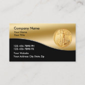 Numismernkarten für den Münzhandel Visitenkarte (Vorderseite)