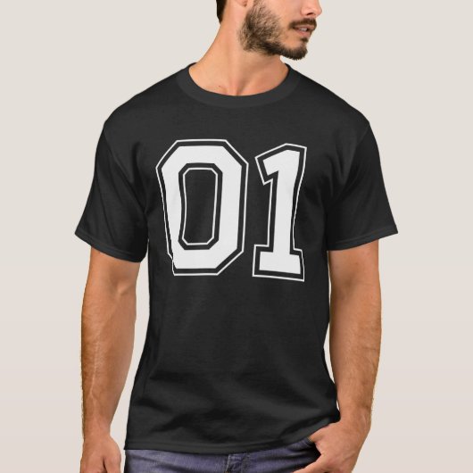 Nummer 01 T-Shirt (Vorderseite)