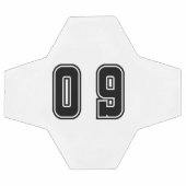 Nummer 09 fußball (Flach)