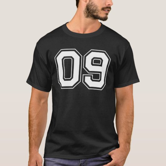 Nummer 09 T-Shirt (Vorderseite)