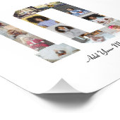 Nummer 10 FotoCollage Fotodruck (Ecke)