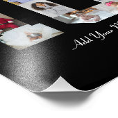Nummer 10 FotoCollage Fotodruck (Ecke)