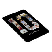 Nummer 10 FotoCollage Magnet (Rechte Seite)