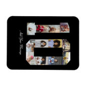 Nummer 10 FotoCollage Magnet (Horizontal)