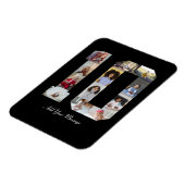 Nummer 10 FotoCollage Magnet (Linke Seite)