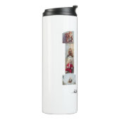 Nummer 10 FotoCollage Thermosbecher (Nach links gedreht)