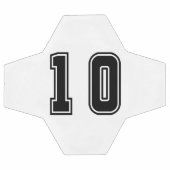 Nummer 10 fußball (Flach)