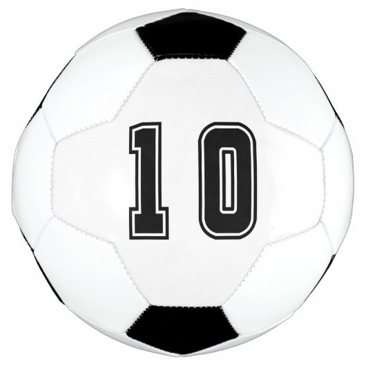 Nummer 10 fußball (Vorderseite)