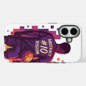 Nummer 10 Vibes | Stylish Sport iPhone Case (Rückseite (Horizontal))