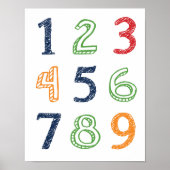 Nummer 123 Poster (Vorne)