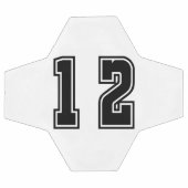 Nummer 12 fußball (Flach)