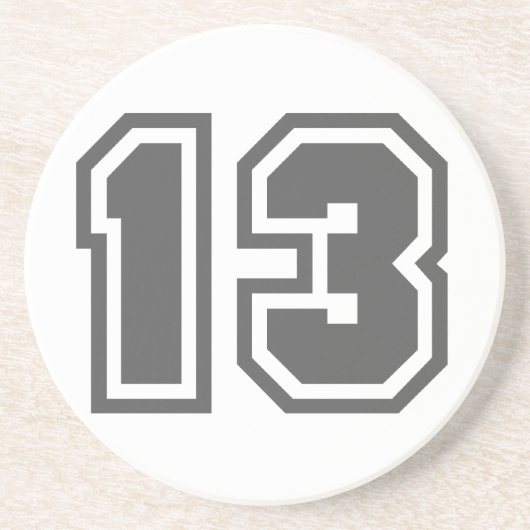 Nummer 13 untersetzer (Vorne)