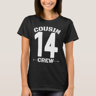 Nummer 14 Cousin Crew Wiedervereinigung passende F T-Shirt