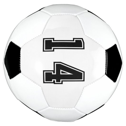 Nummer 14 fußball (Gedreht)