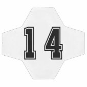 Nummer 14 fußball (Flach)