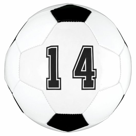 Nummer 14 fußball (Vorderseite)