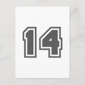 Nummer 14 postkarte (Vorderseite)