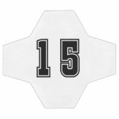 Nummer 15 fußball (Flach)