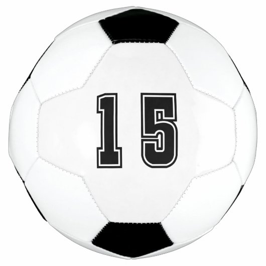 Nummer 15 fußball (Vorderseite)