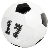 Nummer 17 fußball (Dreiviertel)