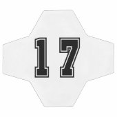 Nummer 17 fußball (Flach)