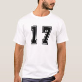 Nummer 17 T-Shirt (Vorderseite)