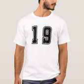 Nummer 19 T-Shirt (Vorderseite)