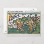 Nummer 1 1-20 Vorbereitung der Reise von Moun Postkarte (Vorne/Hinten)