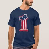 Nummer 1 Amerikaner T-Shirt (Vorderseite)