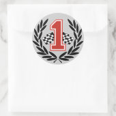 Nummer 1 Aufkleber (Tasche)