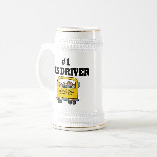 Nummer 1 bierglas (Vorderseite Links)