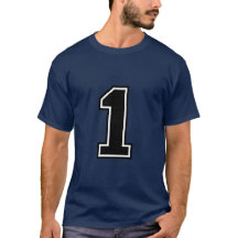 Nummer 1 Custom Sports Trikot | Varsity Geburtstag