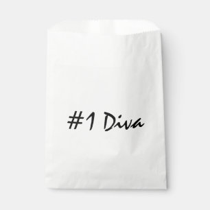 Nummer 1 Diva   Geschenktütchen