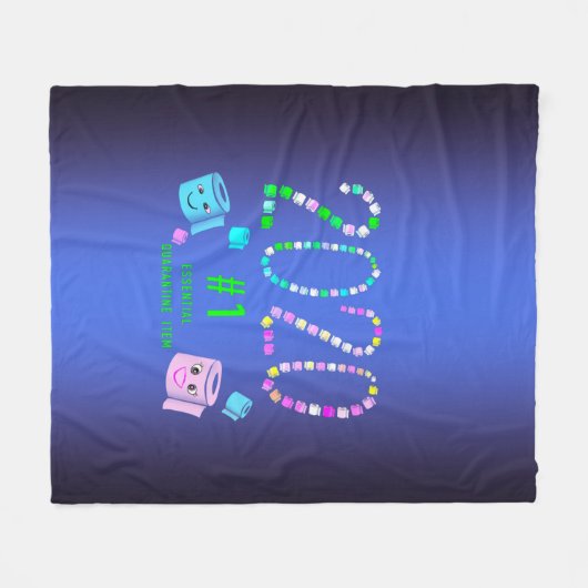 Nummer 1 Essenzielle Quarantäne Fleecedecke (Vorderseite (Horizontal))