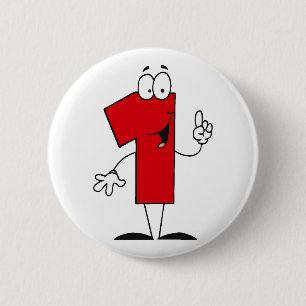 Nummer 1 Geburtstag T Shirts und Geschenke Button