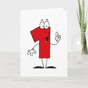 Nummer 1 Geburtstag T Shirts und Geschenke Karte