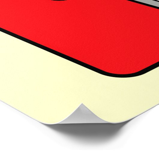 Nummer 1 Handyman Poster (Ecke)