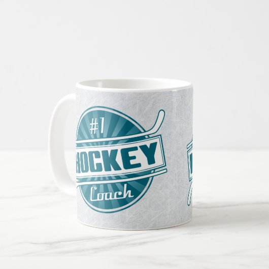 Nummer 1 Hockey Cocktail Cup Kaffeetasse (Vorderseite Links)