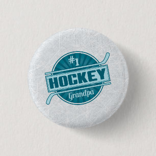 Nummer 1 Hockey-Opa-Taste Button