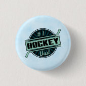 Nummer 1 Hockey Vater Button, Hockey Button (Vorderseite)