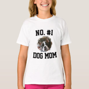 Nummer 1 Hund Mama Mutti Muttertag Tierliebhaber T-Shirt