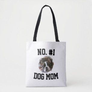Nummer 1 Hund Mama Mutti Muttertag Tierliebhaber Tasche