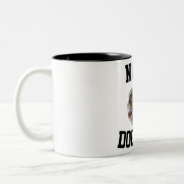 Nummer 1 Hund Mama Mutti Muttertag Tierliebhaber Zweifarbige Tasse