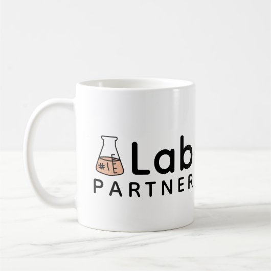 Nummer 1 Labrador Partner Science Friend Erlenmeye Kaffeetasse (Links)