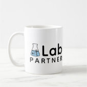 Nummer 1 Labrador Partner Science Friend Erlenmeye Kaffeetasse (Links)