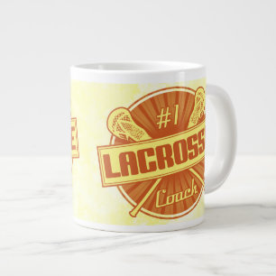 Nummer 1 Lacrosse Coach Jumbo Tasse