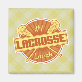 Nummer 1 Lacrosse Coach Kühlschrankmagnet