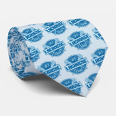 Nummer 1 Lacrosse Vater Krawatte (Gerollt)