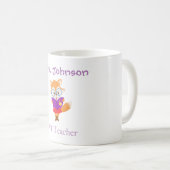 Nummer 1 Lehrer Kaffeetasse (VorderseiteRechts)