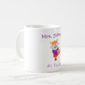 Nummer 1 Lehrer Kaffeetasse (Vorderseite Links)